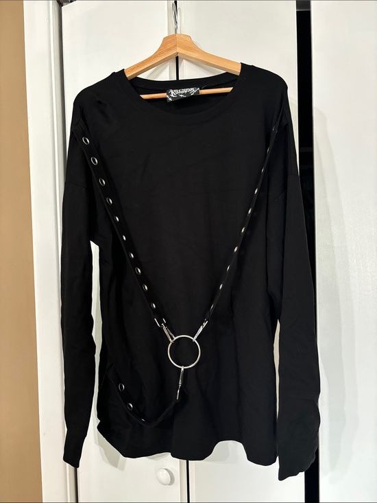 Killstar Tops - Killstar Ruckus Unisex Long Sleeve Top